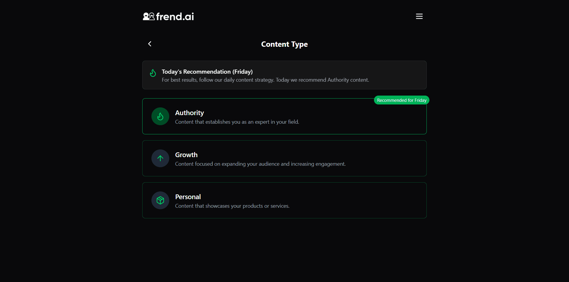 Frend.ai doesn't just generate content it structures your message using frameworks that are tested, optimized, and designed to convert.